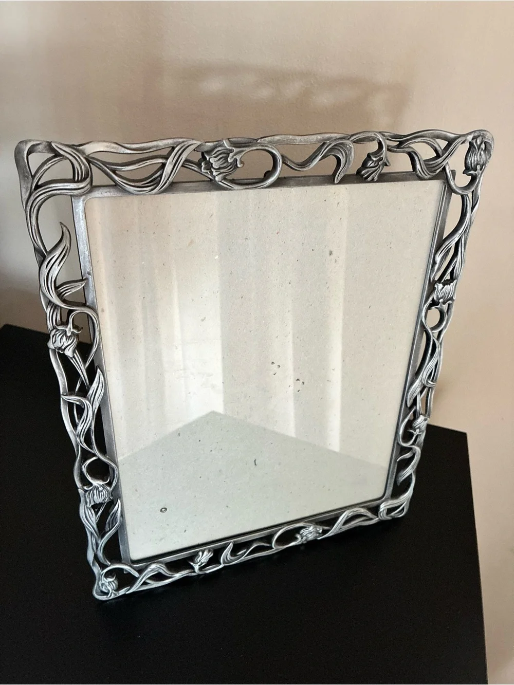 Vintage Ashleigh Manor Pewter Photo Frame, 1990s, 8x10